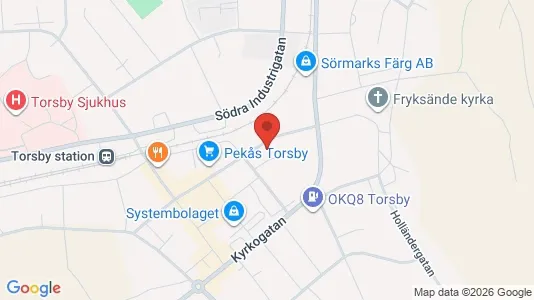 Apartments for rent i Torsby - kort over placeringen