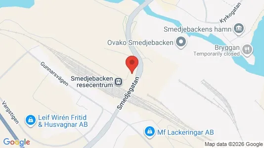 Apartments for rent i Smedjebacken - kort over placeringen