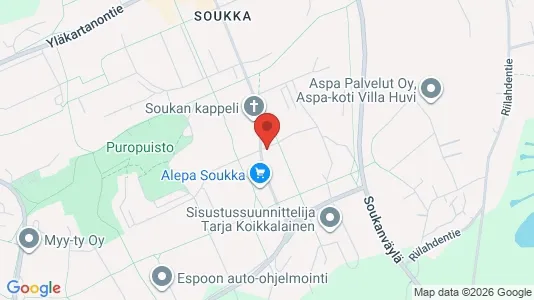 Apartments for rent i Espoo - kort over placeringen