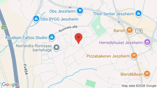 Apartments for rent i Ullensaker - kort over placeringen