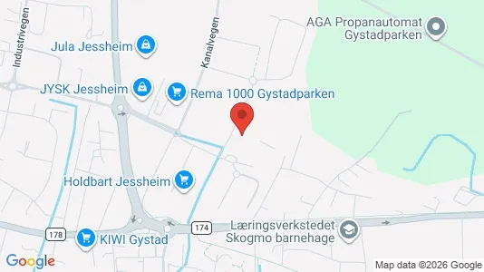 Apartments for rent i Ullensaker - kort over placeringen