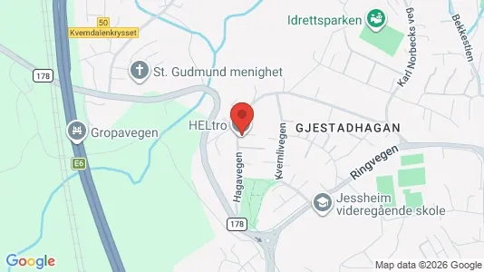 Apartments for rent i Ullensaker - kort over placeringen