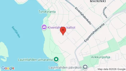 Apartments for rent i Espoo - kort over placeringen