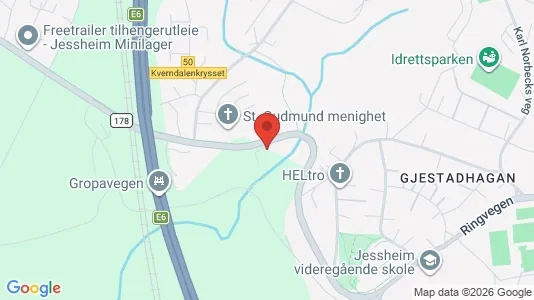 Apartments for rent i Ullensaker - kort over placeringen