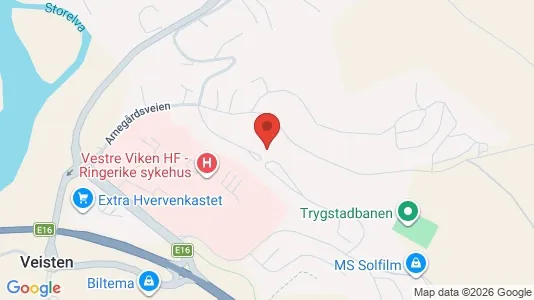 Apartments for rent i Ringerike - kort over placeringen