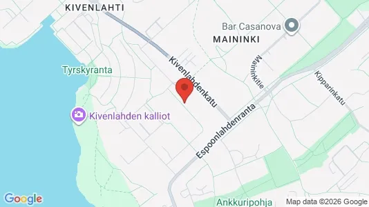 Apartments for rent i Espoo - kort over placeringen