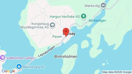 Apartments for rent i Os - kort over placeringen