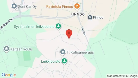 Apartments for rent i Espoo - kort over placeringen
