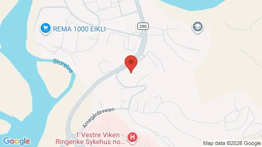 Apartments for rent i Ringerike - kort over placeringen