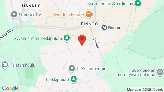 Apartments for rent i Espoo - kort over placeringen