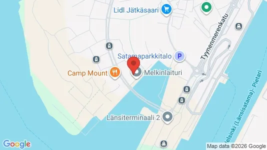 Apartments for rent i Helsinki Eteläinen - kort over placeringen