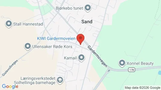 Apartments for rent i Ullensaker - kort over placeringen