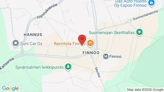 Apartments for rent i Espoo - kort over placeringen