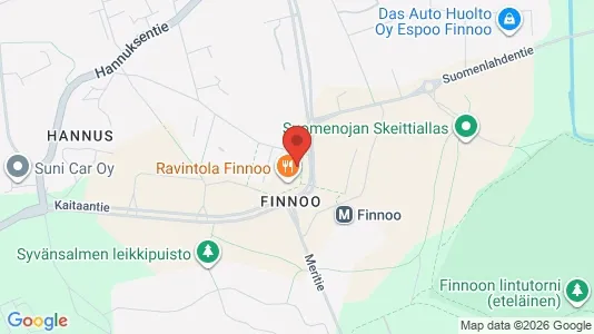 Apartments for rent i Espoo - kort over placeringen