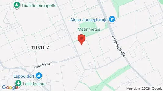 Apartments for rent i Espoo - kort over placeringen
