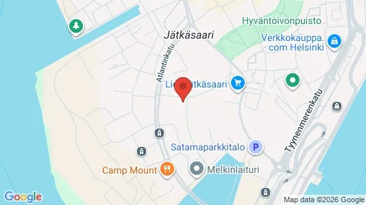 Apartments for rent i Helsinki Eteläinen - kort over placeringen