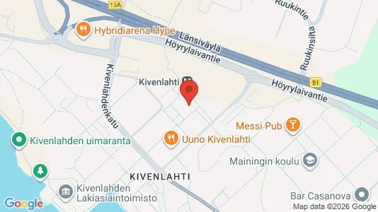Apartments for rent i Espoo - kort over placeringen