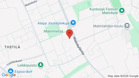 Apartments for rent i Espoo - kort over placeringen