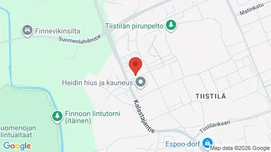 Apartments for rent i Espoo - kort over placeringen