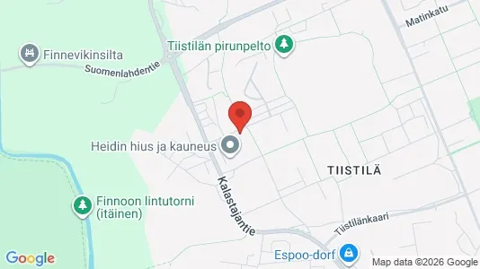 Apartments for rent i Espoo - kort over placeringen