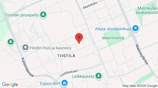 Apartments for rent i Espoo - kort over placeringen