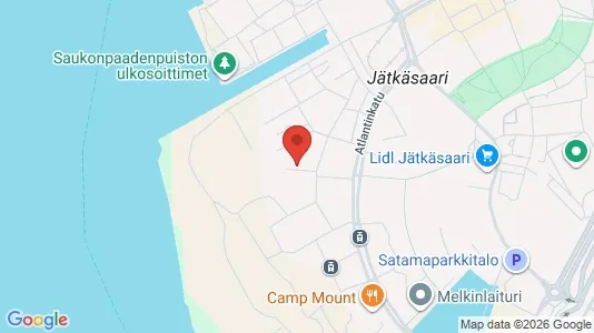 Apartments for rent i Helsinki Eteläinen - kort over placeringen