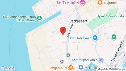 Apartments for rent i Helsinki Eteläinen - kort over placeringen