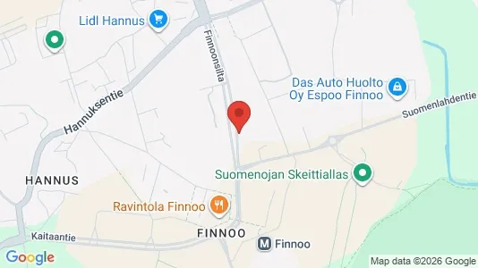 Apartments for rent i Espoo - kort over placeringen