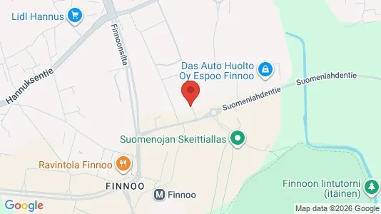 Apartments for rent i Espoo - kort over placeringen