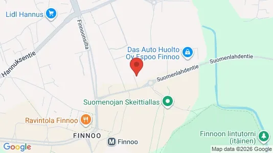 Apartments for rent i Espoo - kort over placeringen