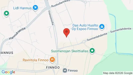 Apartments for rent i Espoo - kort over placeringen
