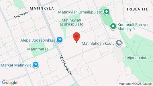 Apartments for rent i Espoo - kort over placeringen