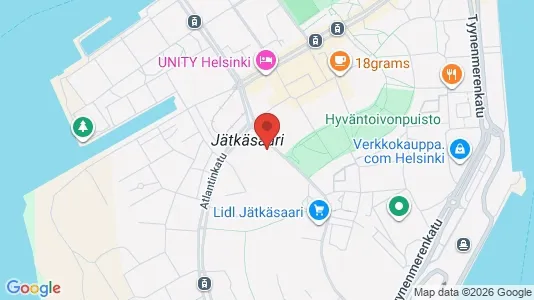 Apartments for rent i Helsinki Eteläinen - kort over placeringen