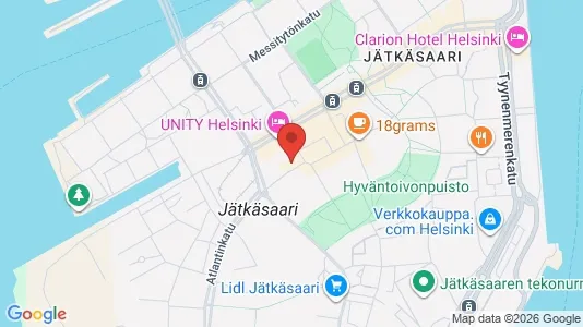 Apartments for rent i Helsinki Eteläinen - kort over placeringen