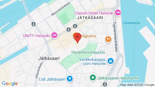 Apartments for rent i Helsinki Eteläinen - kort over placeringen