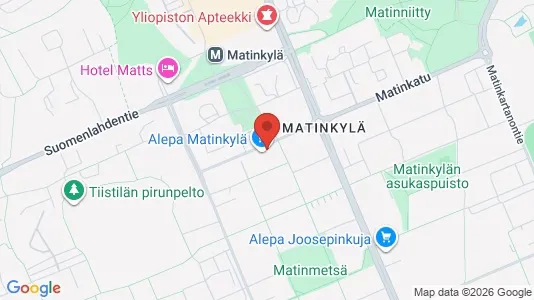 Apartments for rent i Espoo - kort over placeringen