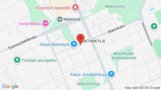 Apartments for rent i Espoo - kort over placeringen