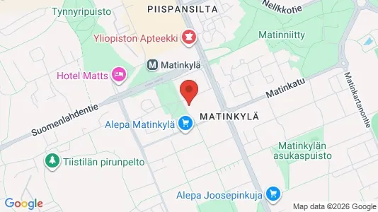 Apartments for rent i Espoo - kort over placeringen