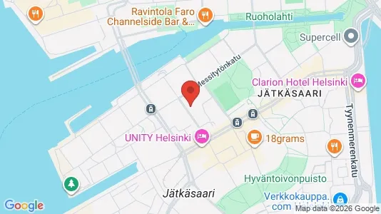 Apartments for rent i Helsinki Eteläinen - kort over placeringen
