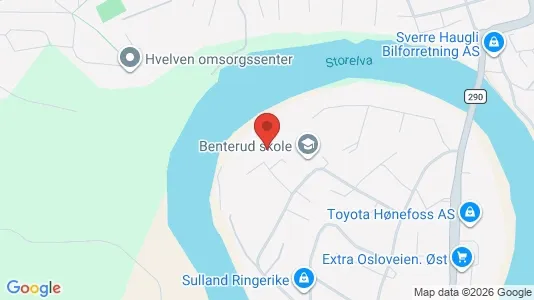 Apartments for rent i Ringerike - kort over placeringen