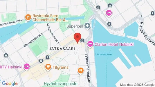 Apartments for rent i Helsinki Eteläinen - kort over placeringen