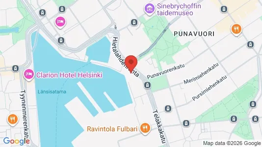 Apartments for rent i Helsinki Eteläinen - kort over placeringen