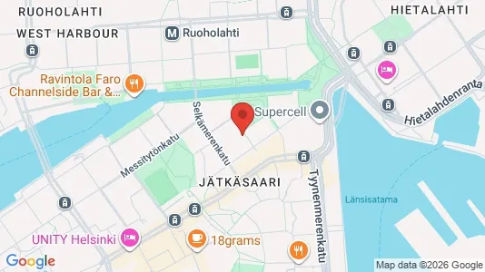 Apartments for rent i Helsinki Eteläinen - kort over placeringen