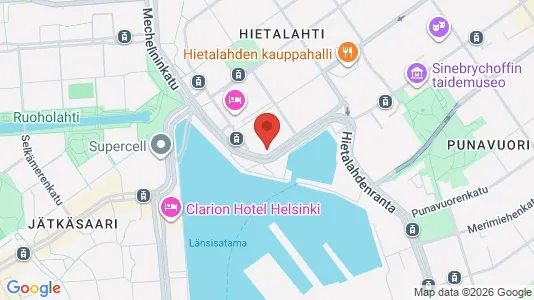 Apartments for rent i Helsinki Eteläinen - kort over placeringen
