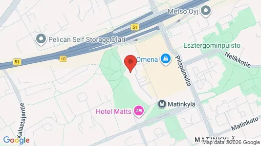 Apartments for rent i Espoo - kort over placeringen