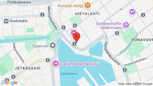 Apartments for rent i Helsinki Eteläinen - kort over placeringen