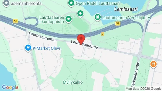 Apartments for rent i Helsinki Eteläinen - kort over placeringen