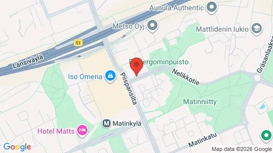 Apartments for rent i Espoo - kort over placeringen