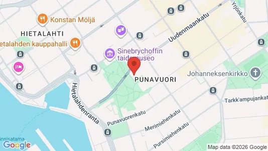 Apartments for rent i Helsinki Eteläinen - kort over placeringen