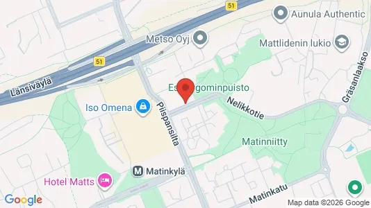 Apartments for rent i Espoo - kort over placeringen